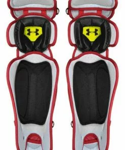 Under Armour Pro Adult Leg Guards 8 Under Armour Pro Adult Leg Guards -Women Fastpitch Softball Equipment shop homerun under armour catcher equipment ualg2 ap pro adult leg guards inset1
