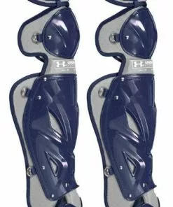 Under Armour Pro Girls' Leg Guards -Women Fastpitch Softball Equipment shop homerun under armour catchers equipment uawlg2 pro girls leg guards