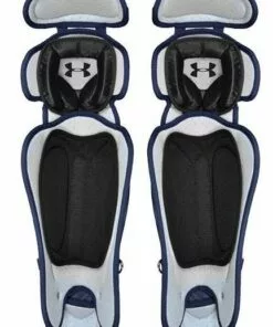 Under Armour Pro Women's Intermediate Leg Guards -Women Fastpitch Softball Equipment shop homerun under armour catchers equipment uawlg2 pro womens leg guards inset1