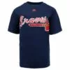 Atlanta Braves Majestic Cool Base Evolution Adult T-Shirt