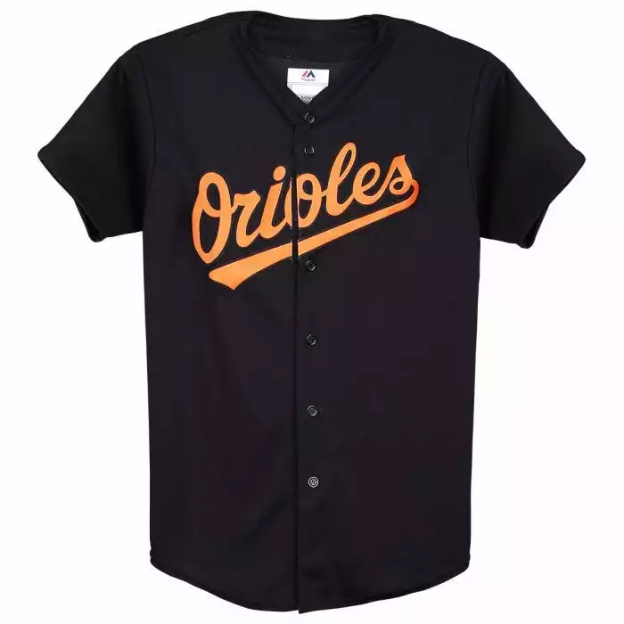 Baltimore Orioles Majestic Cool Base Pro Style Adult Jersey 2 Baltimore Orioles Majestic Cool Base Pro Style Adult Jersey - Image 2