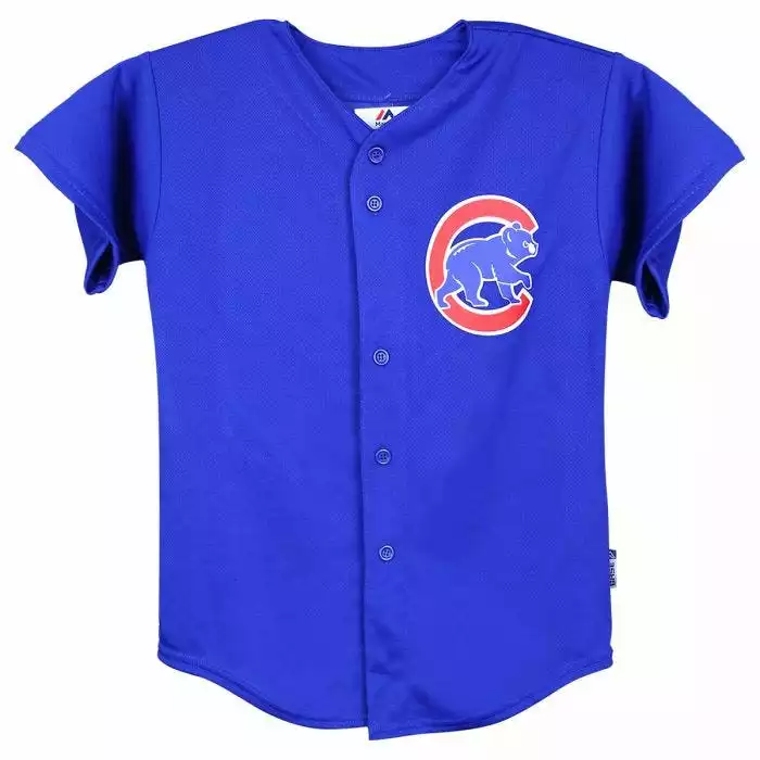 Chicago Cubs Majestic Cool Base Pro Style Youth Jersey 2 Chicago Cubs Majestic Cool Base Pro Style Youth Jersey - Image 2