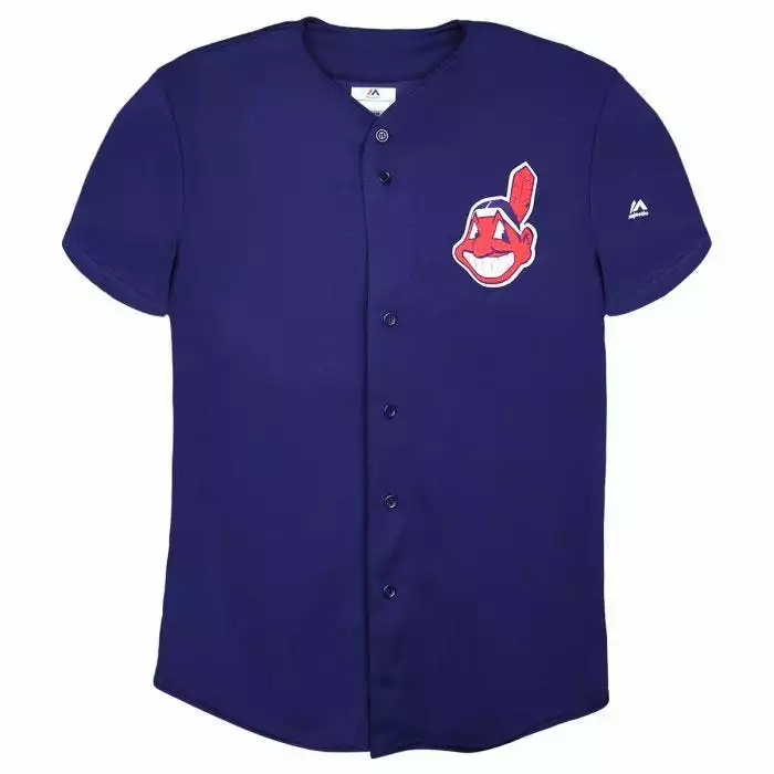 Cleveland Indians Majestic Cool Base Pro Style Adult Jersey 2 Cleveland Indians Majestic Cool Base Pro Style Adult Jersey - Image 2