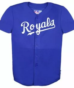 Kansas City Royals Majestic Cool Base Pro Style Youth Jersey 7 Kansas City Royals Majestic Cool Base Pro Style Youth Jersey -Women Fastpitch Softball Equipment shop majestic baseball apparel upper body kansas city royals cool base pro style jersey youth inset1