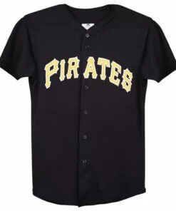 Pittsburgh Pirates Majestic Cool Base Pro Style Youth Jersey -Women Fastpitch Softball Equipment shop majestic baseball apparel upper body pittsburgh pirates cool base pro style jersey youth inset1