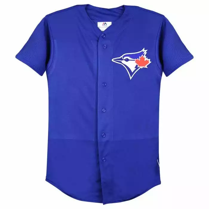 Toronto Blue Jays Majestic Cool Base Pro Style Adult Jersey 2 Toronto Blue Jays Majestic Cool Base Pro Style Adult Jersey - Image 2