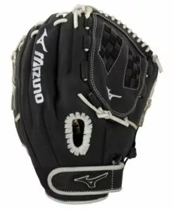 Mizuno MVP Prime 12" Fastpitch Softball Glove - Black/Silver