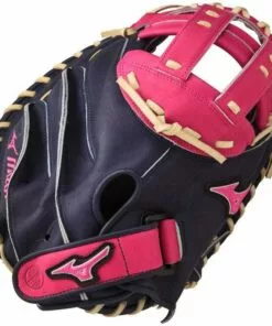 Mizuno MVP Prime SE GXS50PSE4 34" Adult Fastpitch Catcher's Mitt - Navy/Pink