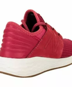 New Balance Fresh Foam Cruz v2 Nubuck Women's Running Shoes - Red -Women Fastpitch Softball Equipment shop new balance footwear womens fresh foam cruz v2 nubuck red inset5
