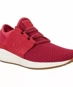 New Balance Fresh Foam Cruz v2 Nubuck Women's Running Shoes - Red -Women Fastpitch Softball Equipment shop new balance footwear womens fresh foam cruz v2 nubuck red inset7