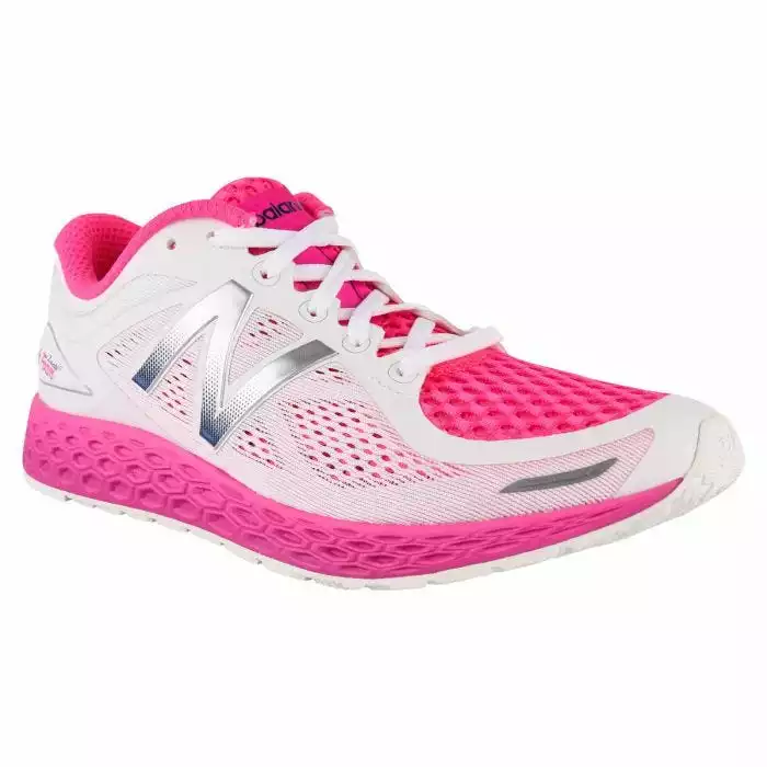 New Balance Fresh Foam Zante v2 Breathe Women's Training Shoes - White/Pink 2 New Balance Fresh Foam Zante v2 Breathe Women's Training Shoes - White/Pink - Image 2