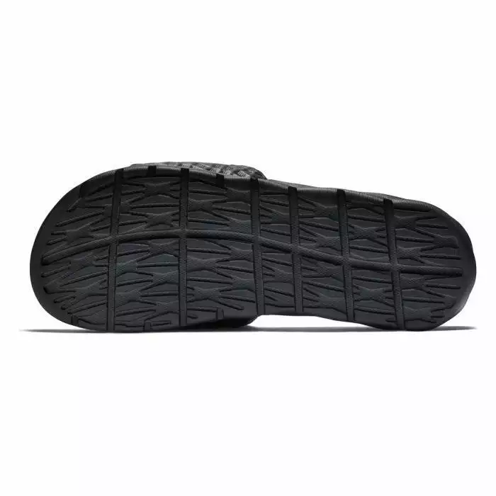 Nike Women's Benassi Solarsoft Slide 2 Sandal - Black/White 5 Nike Women's Benassi Solarsoft Slide 2 Sandal - Black/White - Image 5