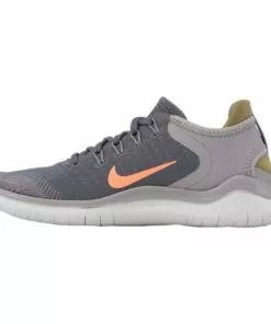 Nike Free RN 2018 Women's Running Shoes - Gunsmoke/Crimson Pulse/Atmospheric Grey