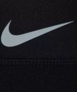 Nike Power Women's Training Crop Pants - Black/White/Grey -Women Fastpitch Softball Equipment shop nike womens training power crop pants blk wht gry inset4