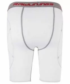 Rawlings MSS7 Boy's Sliding Shorts -Women Fastpitch Softball Equipment shop rawlings baseball jocks and cups boys mss7 sliding shorts inset2