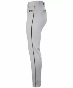 Rawlings Launch Men's Piped Baseball Pants -Women Fastpitch Softball Equipment shop rawlings lnchsr launch piped adult pant inset2