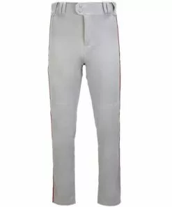 Rawlings PRO150 Semi-Relaxed Men's Piped Baseball Pants -Women Fastpitch Softball Equipment shop rawlings pro150p piped adult pant inset1