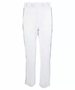Rawlings PRO150 Semi-Relaxed Boy's Piped Baseball Pants -Women Fastpitch Softball Equipment shop rawlings rpro150p piped youth pant inset1