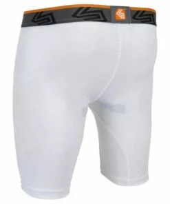 Shock Doctor 337 Senior Compression Short w/ Ultra Carbon Flex Cup -Women Fastpitch Softball Equipment shop shock doctor hockey jock 337 compression short ultra carbon cup senior inset1