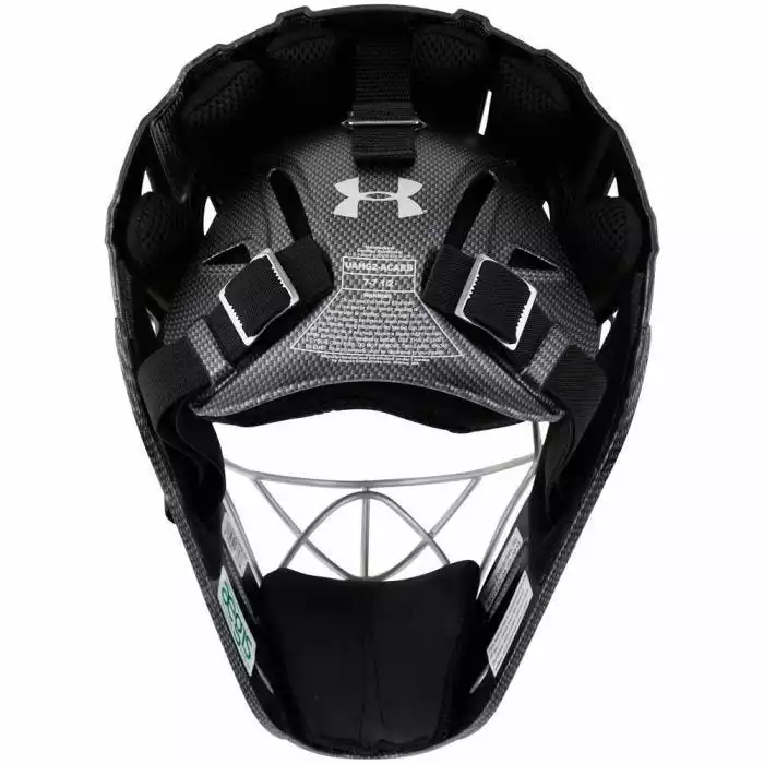 Under Armour Pro Matte Carbon Adult Catcher's Helmet 6 Under Armour Pro Matte Carbon Adult Catcher's Helmet - Image 6