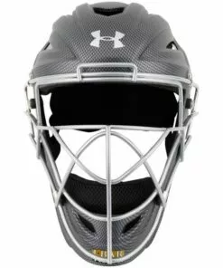 Under Armour Pro Matte Carbon Adult Catcher's Helmet 14 Under Armour Pro Matte Carbon Adult Catcher's Helmet -Women Fastpitch Softball Equipment shop under armour baseball catchers gear uahg2 acarb catching helmet matte carbon adult inset6