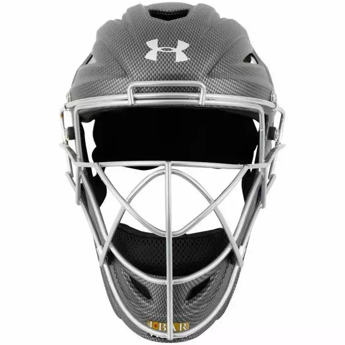 Under Armour Pro Matte Carbon Adult Catcher's Helmet 7 Under Armour Pro Matte Carbon Adult Catcher's Helmet - Image 7