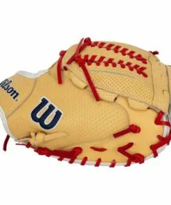 Wilson A2000 Aubree Munro 34" Fastpitch Catcher's Mitt - 2021 Model -Women Fastpitch Softball Equipment shop wilson fastpitch softball glove 2021 a2000 munro 34 inset2