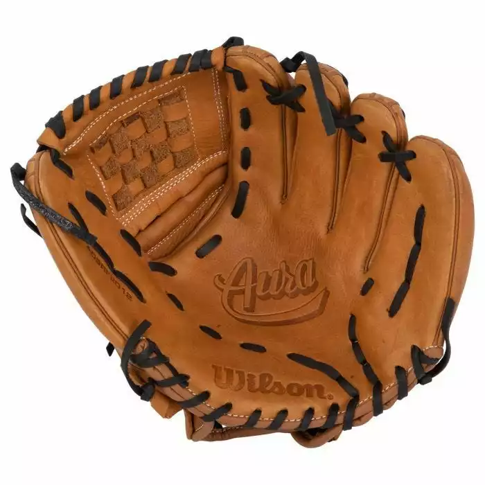 Wilson Aura 12" Fastpitch Softball Glove 2 Wilson Aura 12" Fastpitch Softball Glove - Image 2