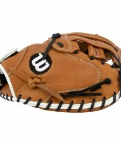 Wilson Aura 33" Fastpitch Softball Catcher's Mitt -Women Fastpitch Softball Equipment shop wilson fastpitch softball glove aura catchers mitt 2020 33 inset3