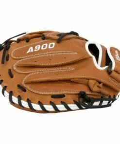 Wilson Aura 33" Fastpitch Softball Catcher's Mitt -Women Fastpitch Softball Equipment shop wilson fastpitch softball glove aura catchers mitt 2020 33 inset4