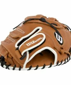 Wilson Aura 33" Fastpitch Softball Catcher's Mitt -Women Fastpitch Softball Equipment shop wilson fastpitch softball glove aura catchers mitt 2020 33 inset5
