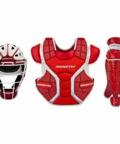 Worth Legit LCS12 Adult Fastpitch Softball Catcher's Set -Women Fastpitch Softball Equipment shop worth softball catchers gear lcs12 legit fastpitch set adult